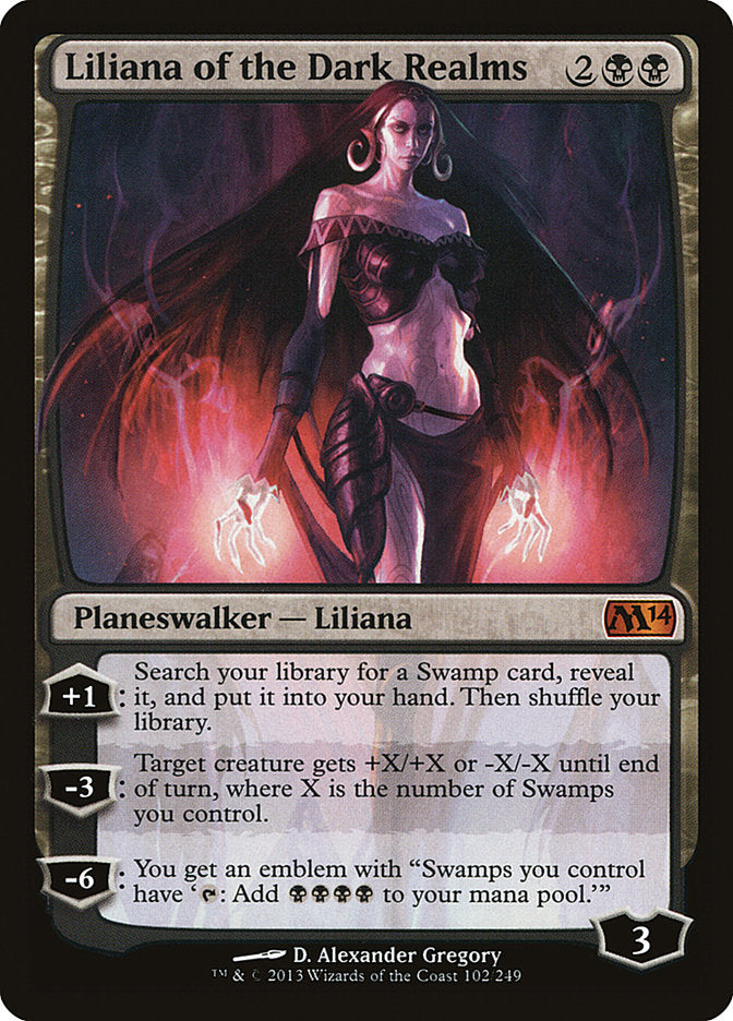 Liliana of the Dark Realms [Magic 2014] | The CG Realm
