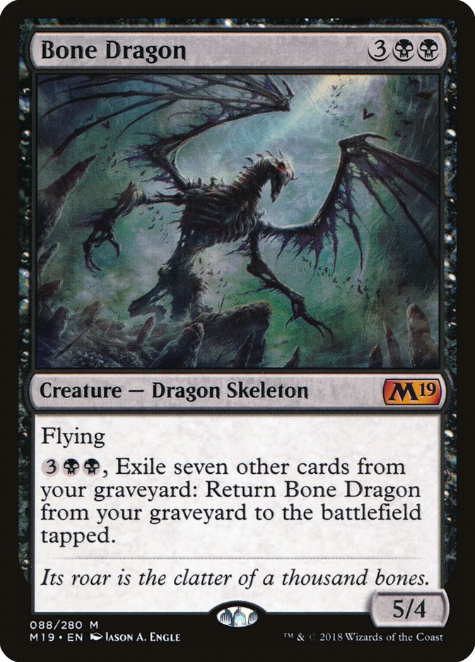 Bone Dragon [Core Set 2019] | The CG Realm