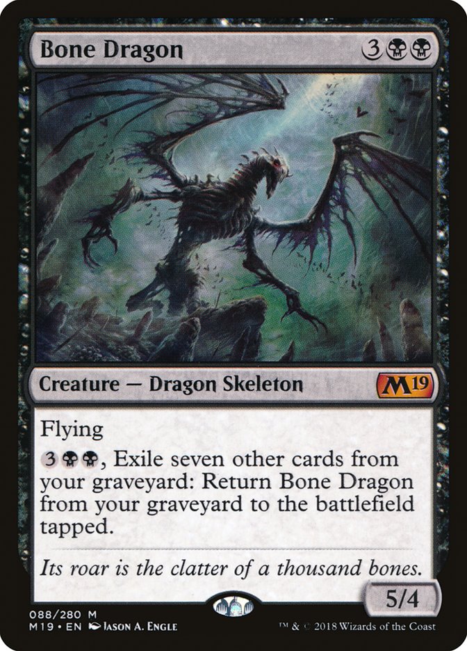 Bone Dragon [Core Set 2019] | The CG Realm