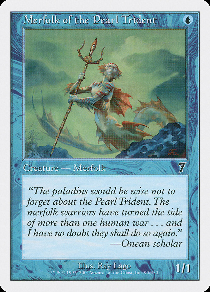Merfolk of the Pearl Trident [Seventh Edition] | The CG Realm