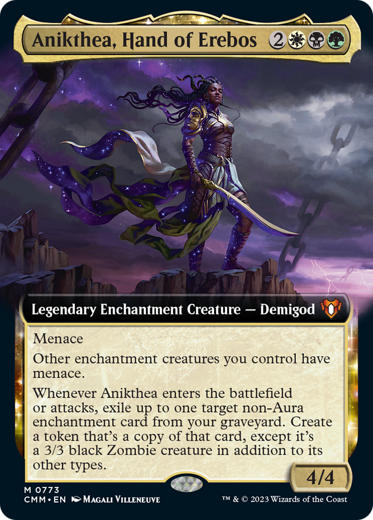 Anikthea, Hand of Erebos (Extended Art) [Commander Masters] | The CG Realm