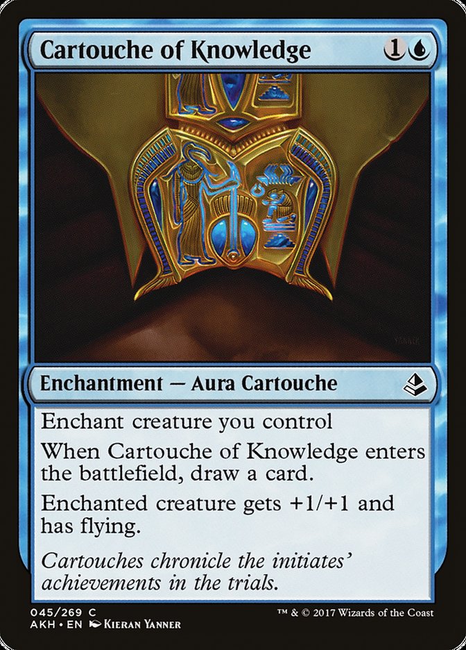 Cartouche of Knowledge [Amonkhet] | The CG Realm