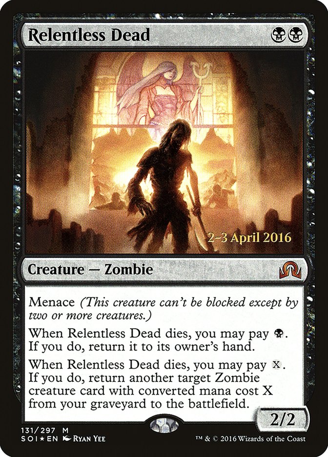 Relentless Dead [Shadows over Innistrad Prerelease Promos] | The CG Realm