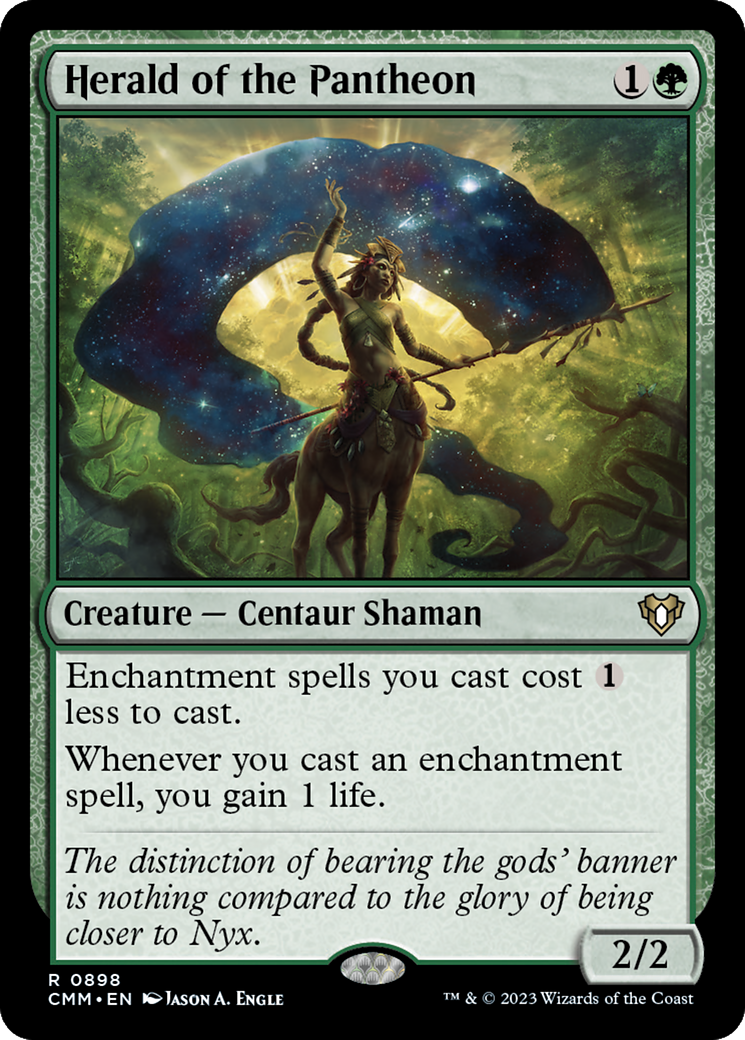 Herald of the Pantheon [Commander Masters] | The CG Realm