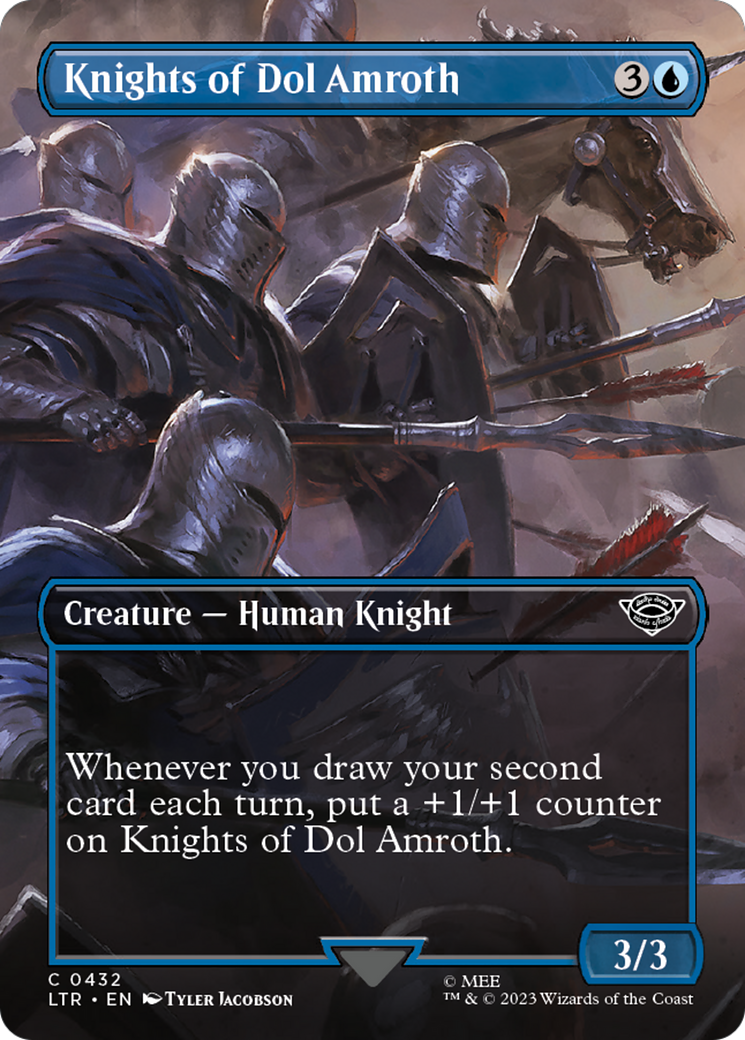 Knights of Dol Amroth (Borderless Alternate Art) [The Lord of the Rings: Tales of Middle-Earth] | The CG Realm