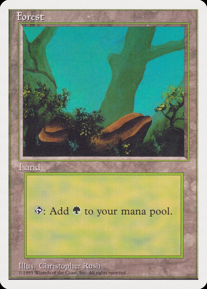 Forest (Two Boulders) [Rivals Quick Start Set] | The CG Realm