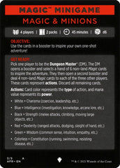 Magic & Minions (Magic Minigame) [Dungeons & Dragons: Adventures in the Forgotten Realms Minigame] | The CG Realm