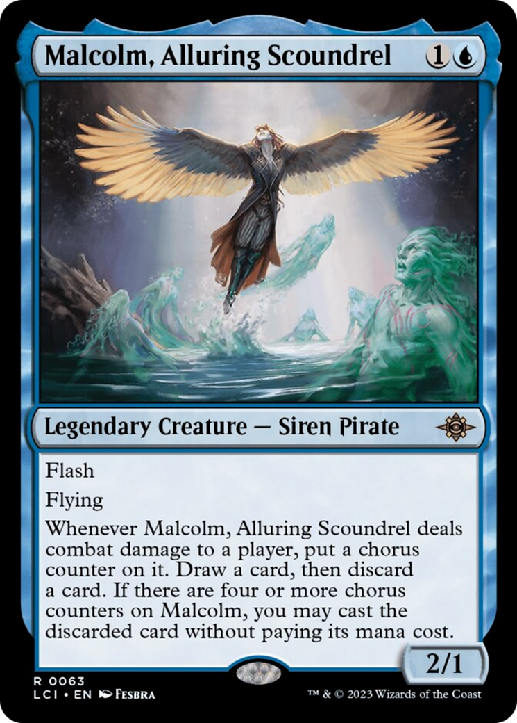 Malcolm, Alluring Scoundrel [The Lost Caverns of Ixalan] | The CG Realm