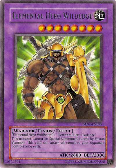 Elemental Hero Wildedge [DR04-EN095] Rare | The CG Realm