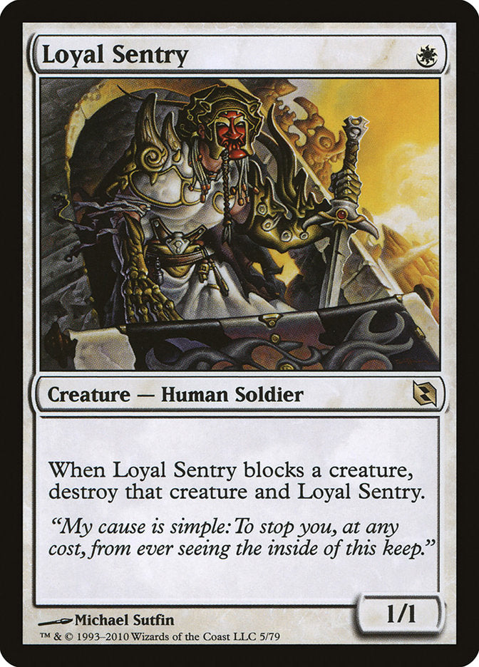 Loyal Sentry [Duel Decks: Elspeth vs. Tezzeret] | The CG Realm