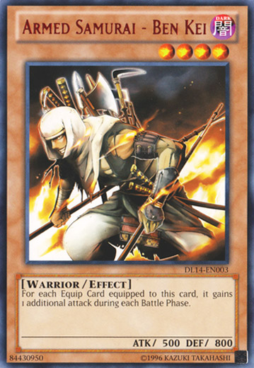 Armed Samurai - Ben Kei (Red) [DL14-EN003] Rare | The CG Realm