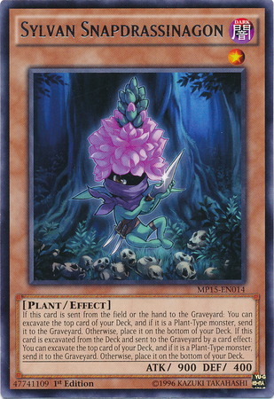 Sylvan Snapdrassinagon [MP15-EN014] Rare | The CG Realm