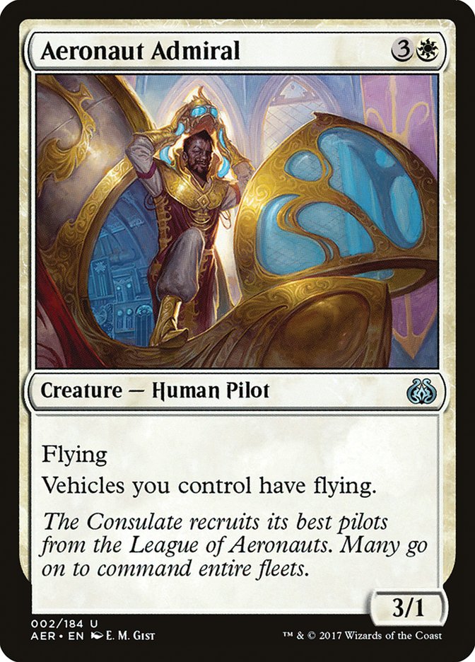 Aeronaut Admiral [Aether Revolt] | The CG Realm