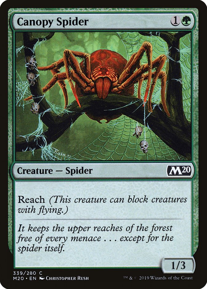 Canopy Spider [Core Set 2020] | The CG Realm