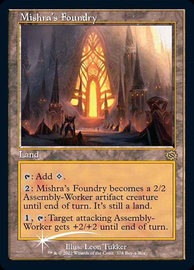 Mishra's Foundry (Retro) (Buy-a-Box) [The Brothers' War] | The CG Realm