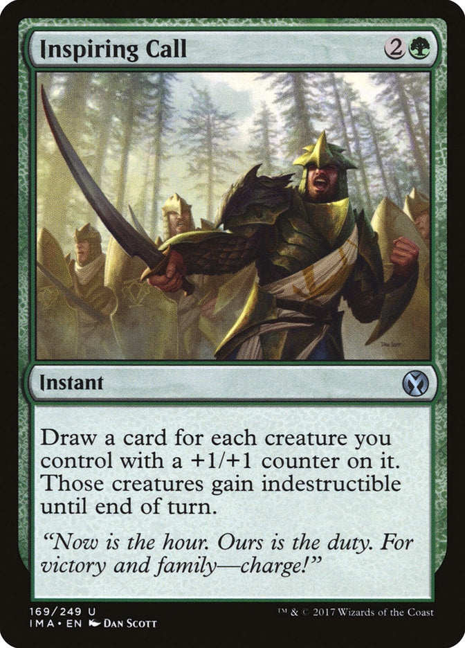Inspiring Call [Iconic Masters] | The CG Realm