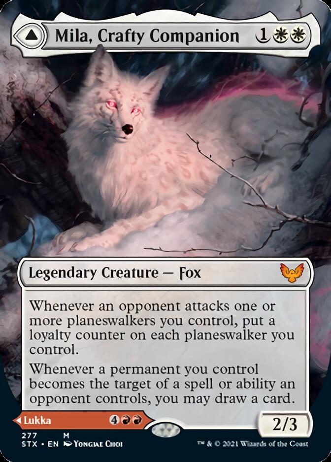 Mila, Crafty Companion (Borderless) (STX-277) - Strixhaven: School of Mages