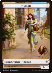 Human Double-Sided Token [Challenger Decks 2020 Tokens] | The CG Realm