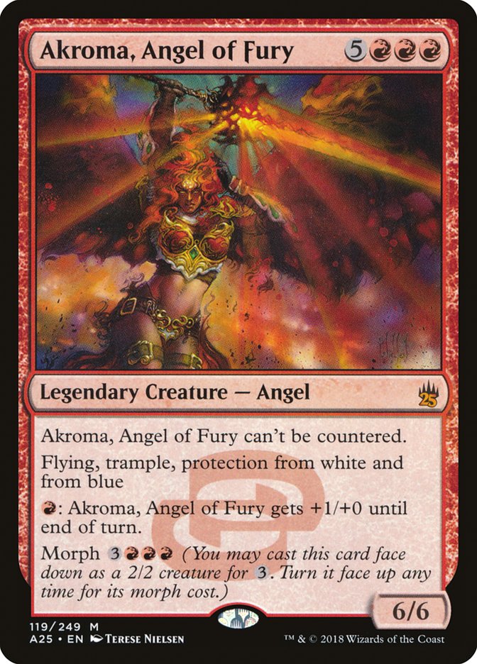 Akroma, Angel of Fury [Masters 25] | The CG Realm