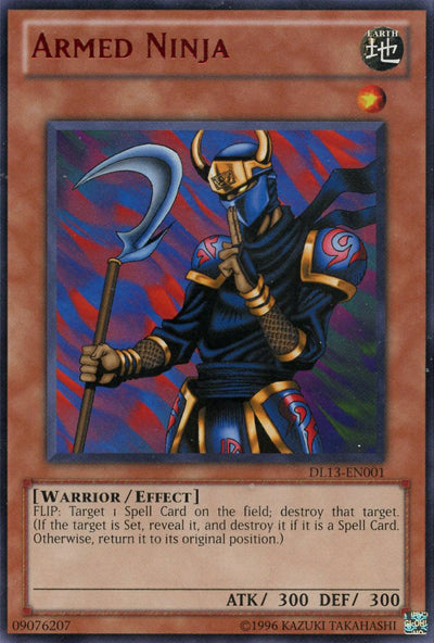 Armed Ninja (Red) [DL13-EN001] Rare | The CG Realm