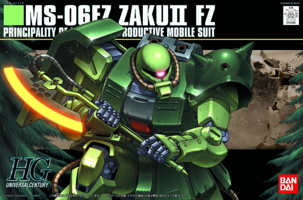 HGUC 1/144 #87 Zaku II FZ | The CG Realm