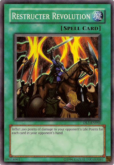 Restructer Revolution [DL5-EN001] Super Rare | The CG Realm