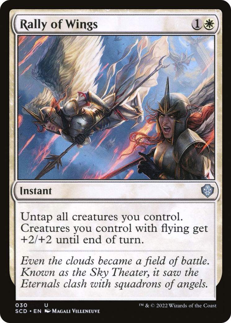 Rally of Wings [Starter Commander Decks] | The CG Realm