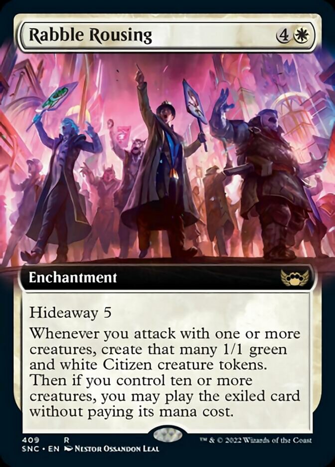 Rabble Rousing (Extended Art) [Streets of New Capenna] | The CG Realm