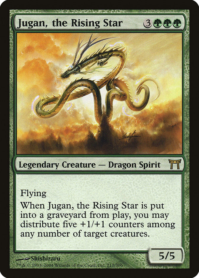 Jugan, the Rising Star [Champions of Kamigawa] | The CG Realm