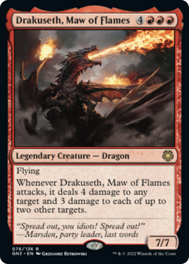 Drakuseth, Maw of Flames [Game Night: Free-for-All] | The CG Realm