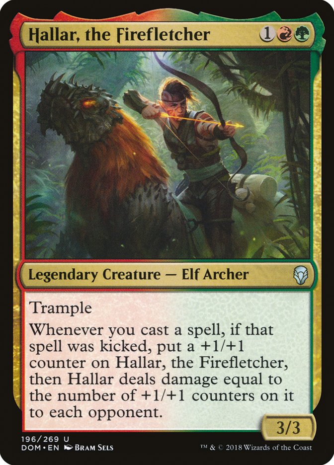 Hallar, the Firefletcher [Dominaria] | The CG Realm
