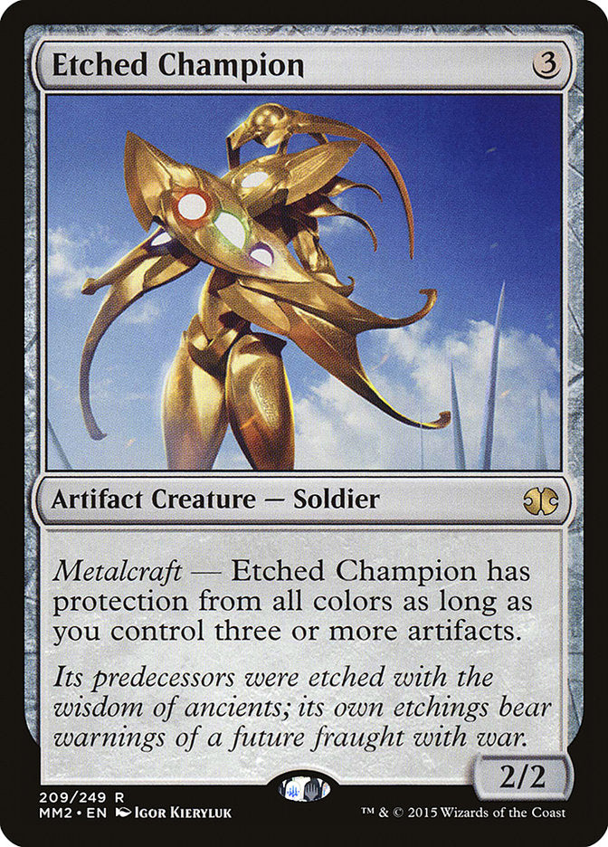 Etched Champion [Modern Masters 2015] | The CG Realm