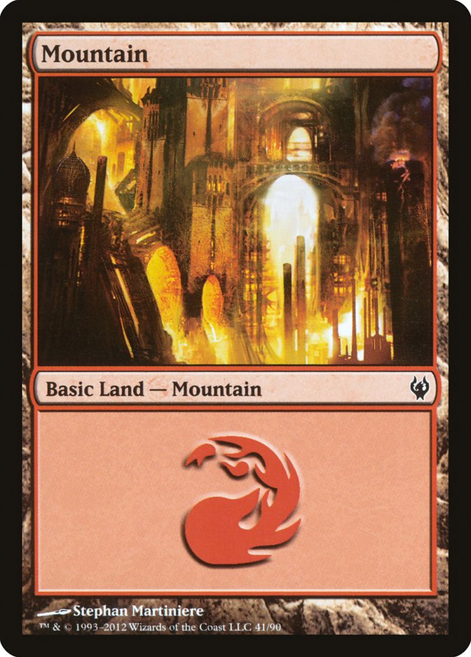 Mountain (41) [Duel Decks: Izzet vs. Golgari] | The CG Realm