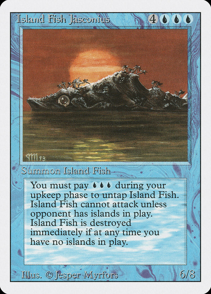 Island Fish Jasconius [Revised Edition] | The CG Realm