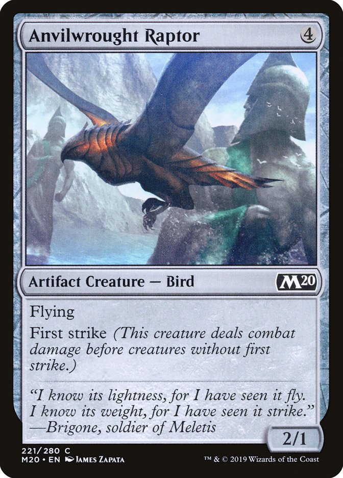 Anvilwrought Raptor [Core Set 2020] | The CG Realm