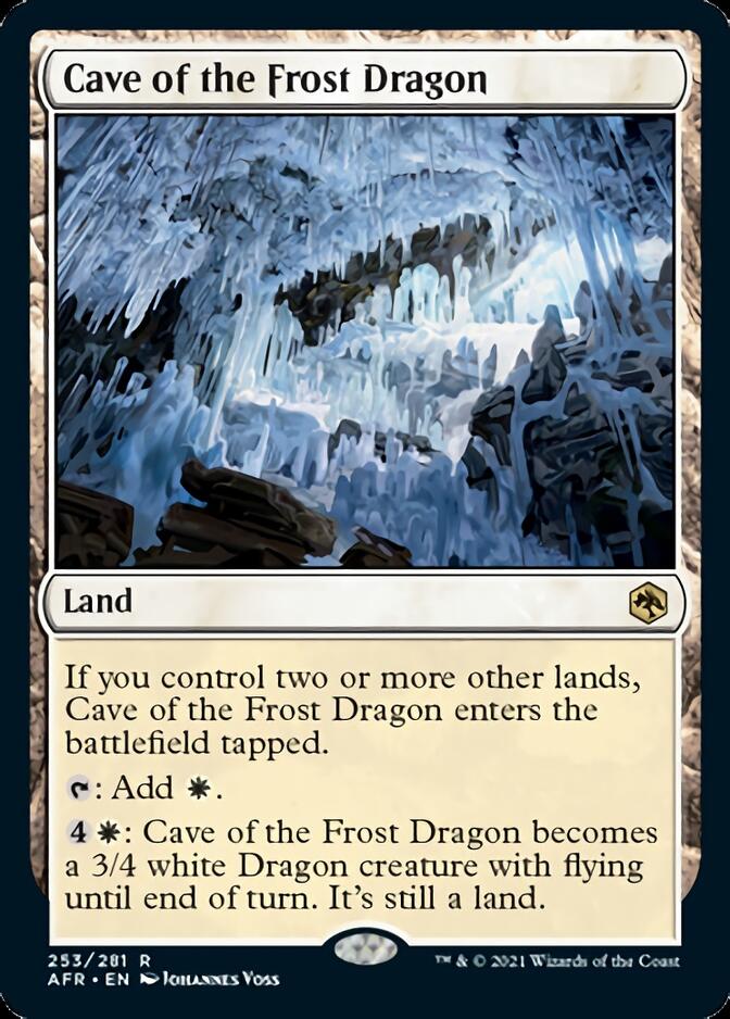 Cave of the Frost Dragon [Dungeons & Dragons: Adventures in the Forgotten Realms] | The CG Realm