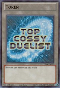 Top Ranked COSSY Duelist Token (Blue) [TKN4-EN005] Ultra Rare | The CG Realm