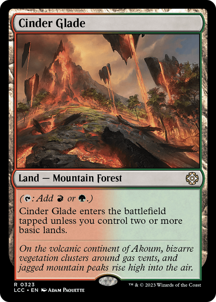 Cinder Glade [The Lost Caverns of Ixalan Commander] | The CG Realm