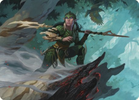 Gwenna, Eyes of Gaea Art Card [The Brothers' War Art Series] | The CG Realm