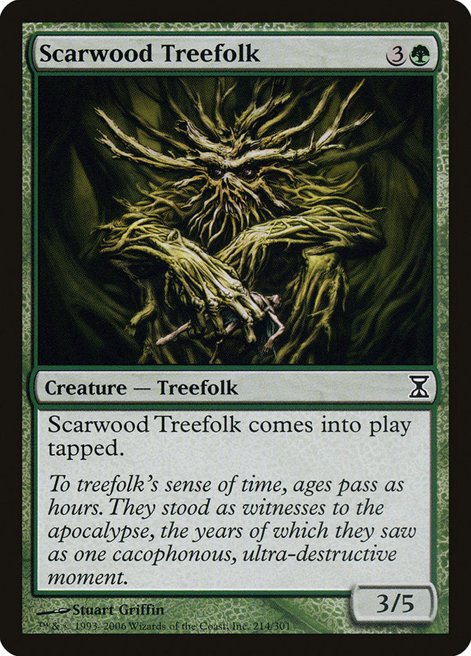 Scarwood Treefolk [Time Spiral] | The CG Realm