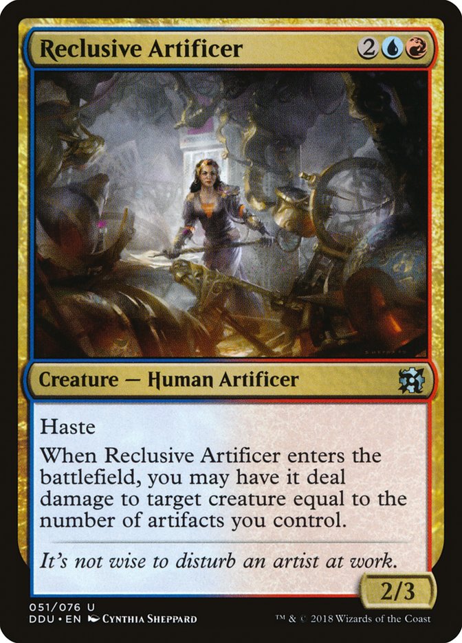 Reclusive Artificer [Duel Decks: Elves vs. Inventors] | The CG Realm