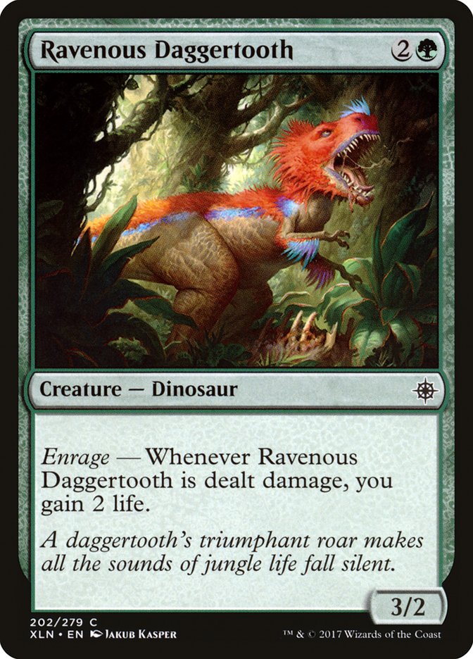 Ravenous Daggertooth [Ixalan] | The CG Realm