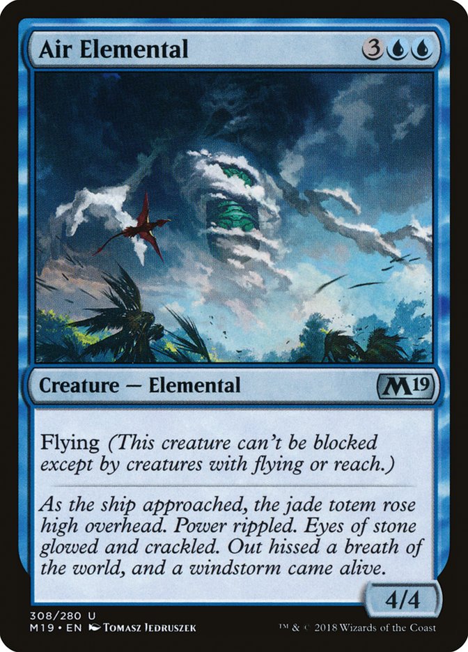 Air Elemental [Core Set 2019] | The CG Realm