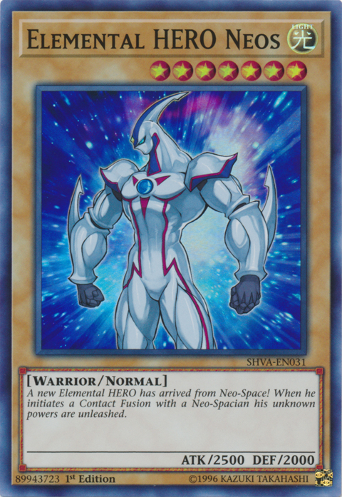 Elemental HERO Neos [SHVA-EN031] Super Rare | The CG Realm