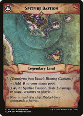 Vance's Blasting Cannons // Spitfire Bastion (Buy-A-Box) [Ixalan Treasure Chest] | The CG Realm