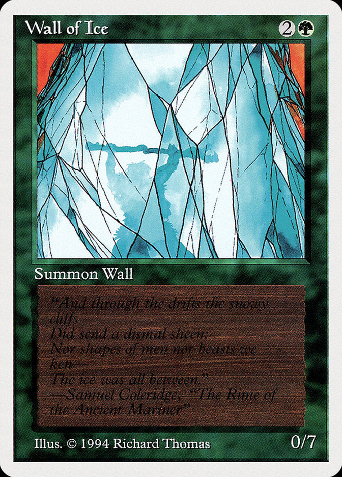 Wall of Ice [Summer Magic / Edgar] | The CG Realm