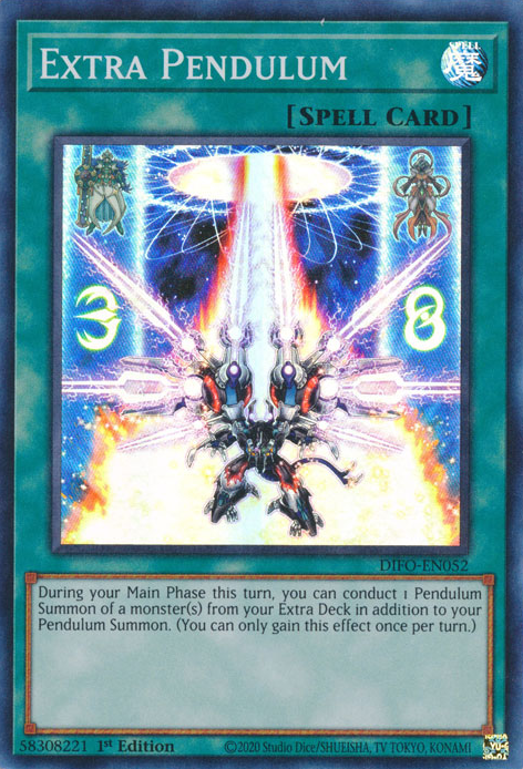Extra Pendulum [DIFO-EN052] Super Rare | The CG Realm