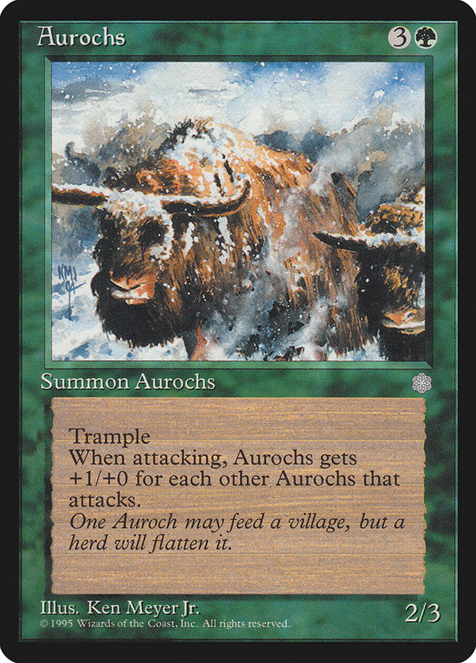 Aurochs [Ice Age] | The CG Realm