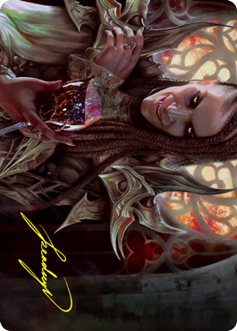Voldaren Epicure 2 Art Card (Gold-Stamped Signature) [Innistrad: Crimson Vow Art Series] | The CG Realm