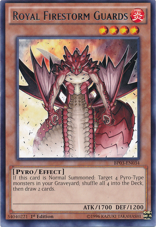 Royal Firestorm Guards [BP03-EN034] Rare | The CG Realm